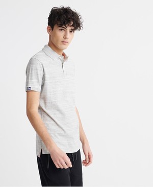 Superdry Organic Cotton Jersey Rövidujjú Férfi Póló Szürke | PNQTF8601